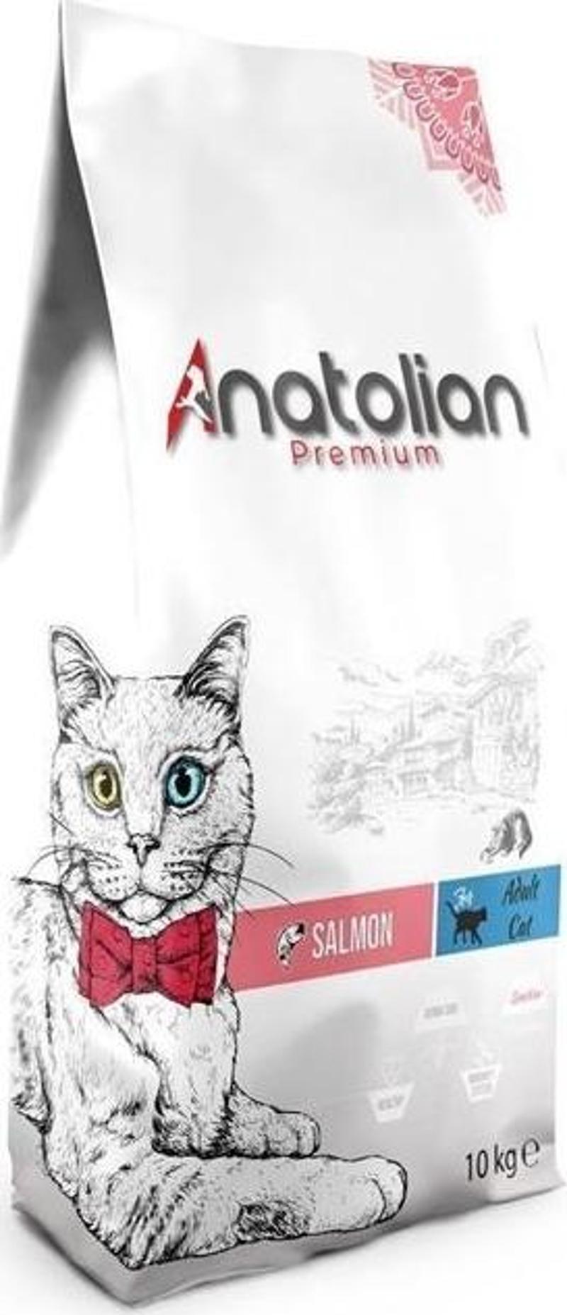 Somon Etli Yetişkin Kedi Maması 10 KG