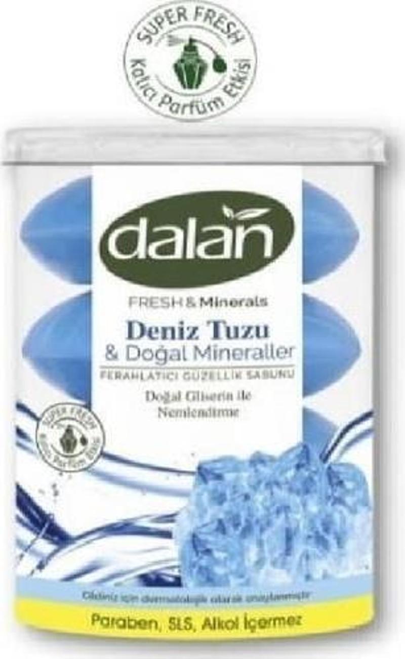 Fresh&minerals Deniz Tuzu Duş Sabunu 4 X 100 gr