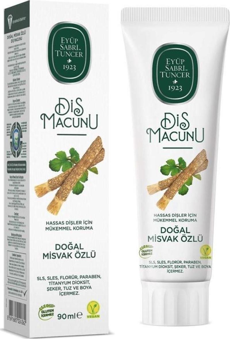 Diş Macunu 90ml Doğal Misvak Özlü