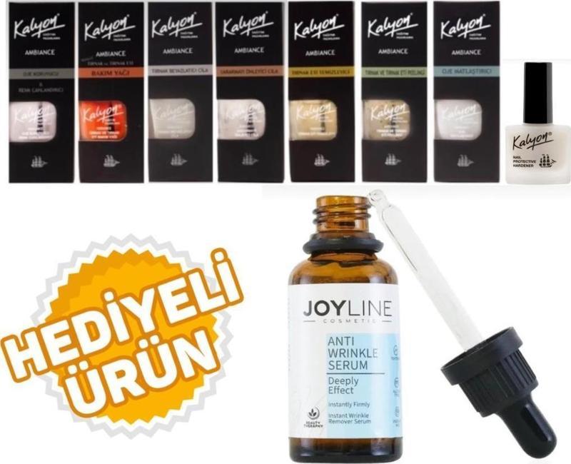 8 Li Set+joy line Anında Botoks Etkili,kolajen Artırıcı,celumer Deniz Özü Ve Jambu Özlü Kırışıklık Karşıtı Serum