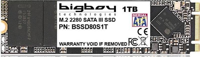 1TB 22x80mm M.2 Sata 3 Notebook SSD