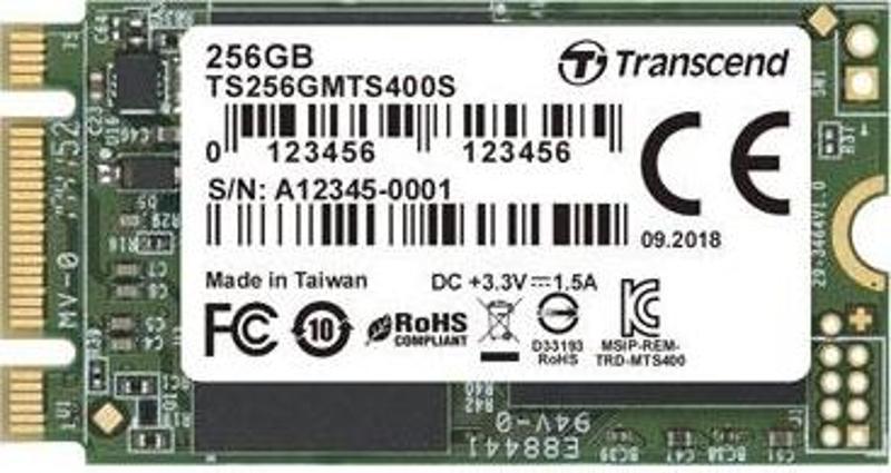 MTS400S 256GB 22x42mm M.2 Ultrabook SSD