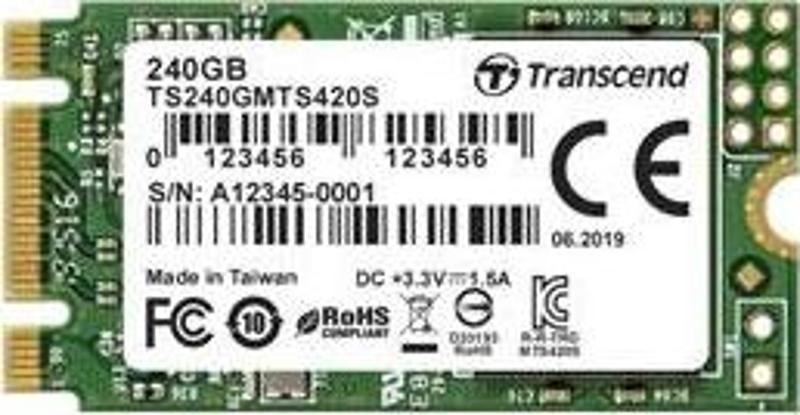 MTS420S 240GB 22x42mm M.2 M.2 Sata 3 Ultrabook SSD