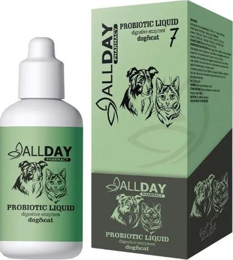 7 Probiyotik Liquid Kedi ve Köpek Şurup 100 Ml