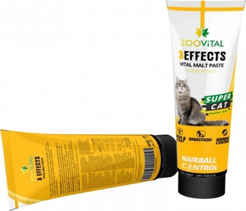 Hairball Control Sağlıklı Tüyler için 3 Etkili Malt Kedi Macunu 100gr