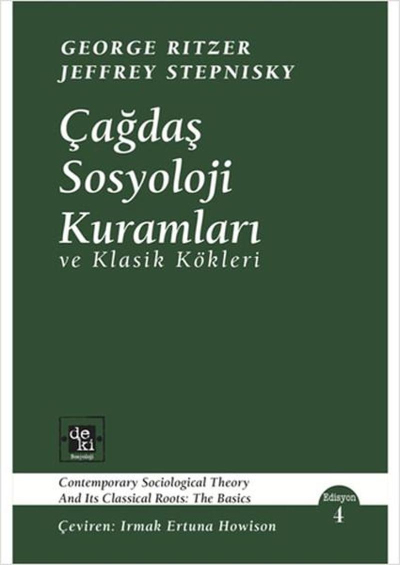 Çağdaş Sosyoloji Kuramları