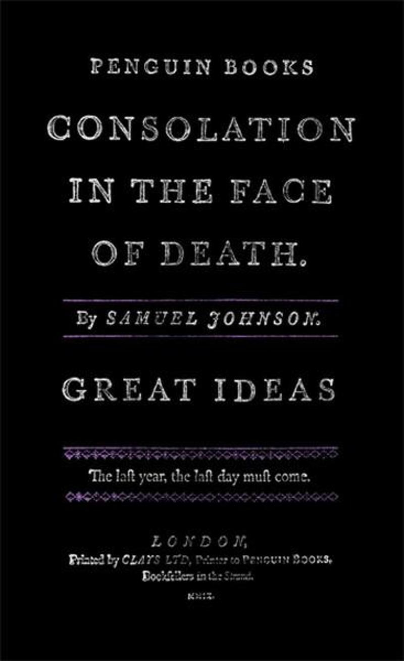 Consolation in the Face of Death