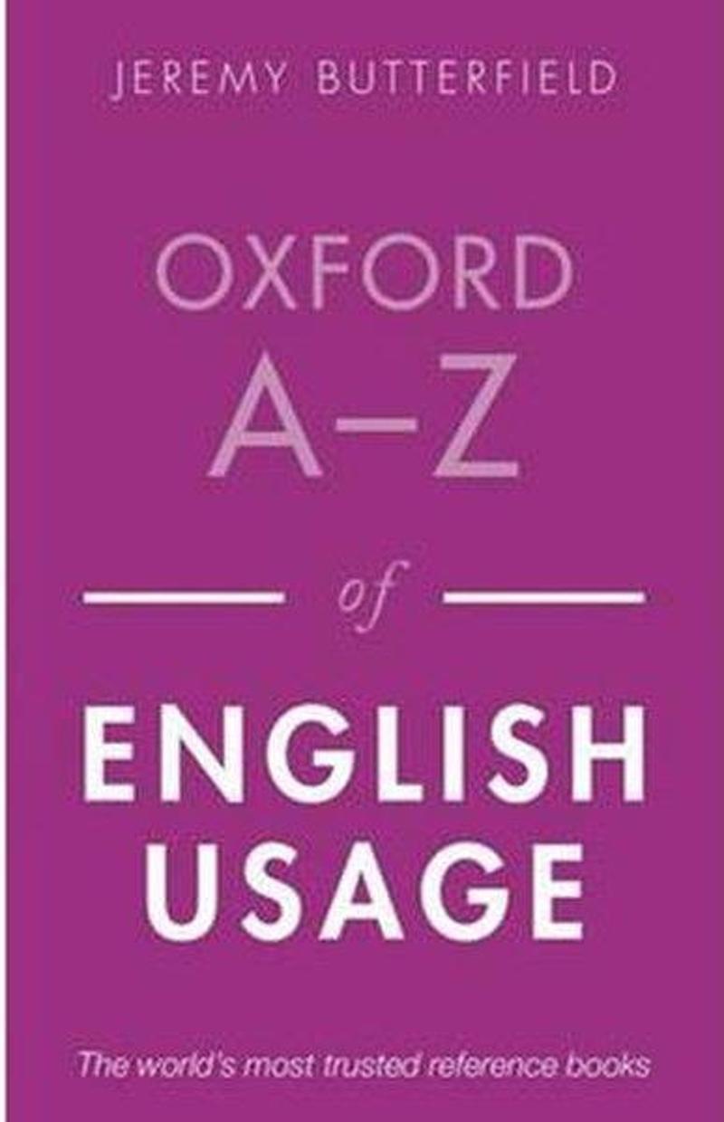 Oxford A - Z of English Usage