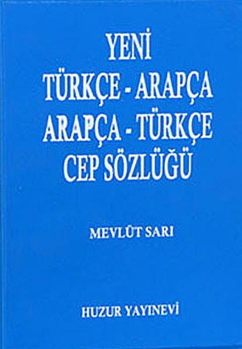 Arapça-Türkçe Cep Sözlüğü (Mavi Kapak)