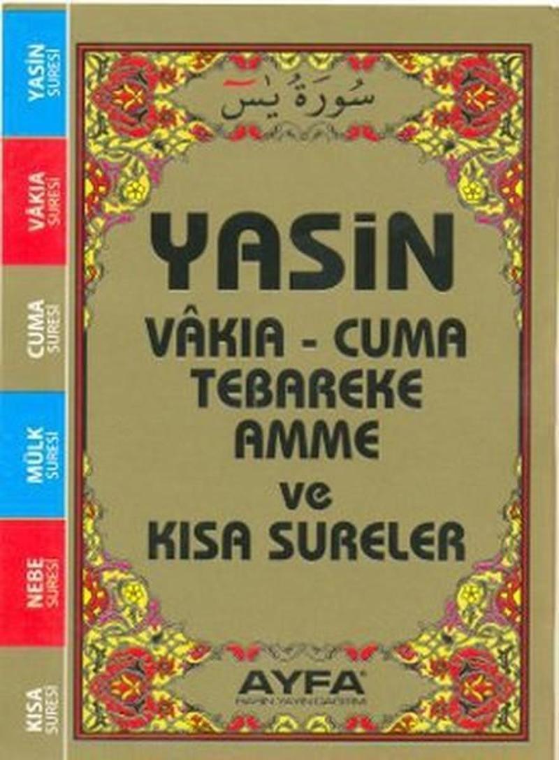 Yasin Vakıa - Cuma Tebareke Amme ve Kısa Sureler (Çanta Boy - 5 Renk - Kod-007)