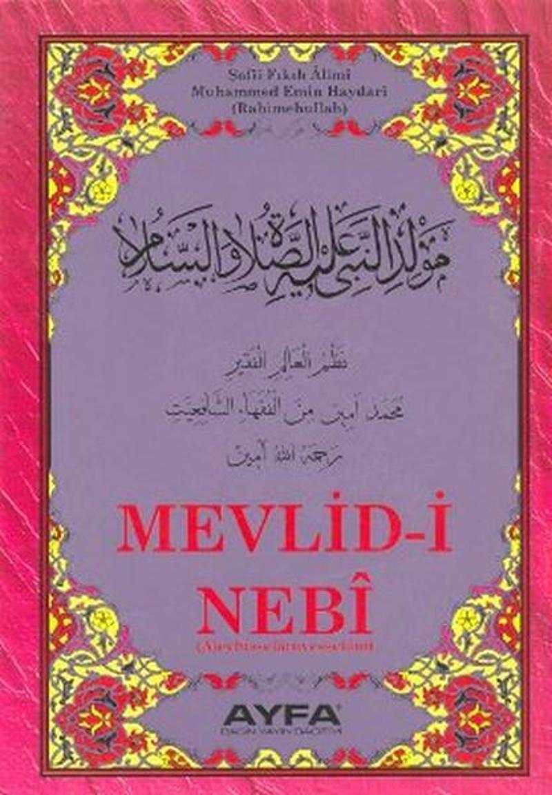 Mevlid-i Nebi Haydari (Orta Boy - Kod: 024)