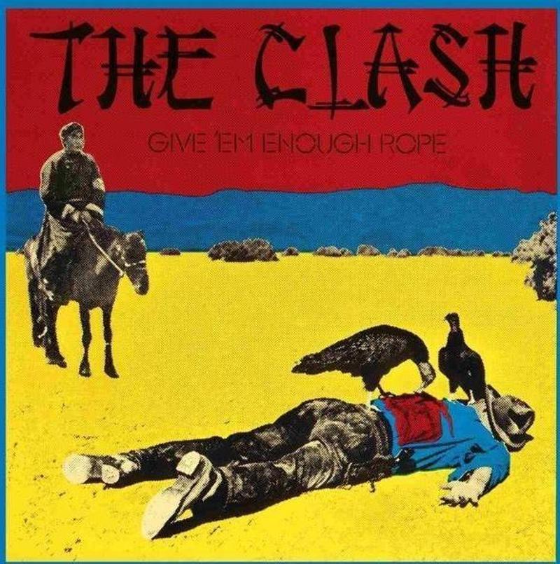 The Clash Give 'Em Enough Rope Plak