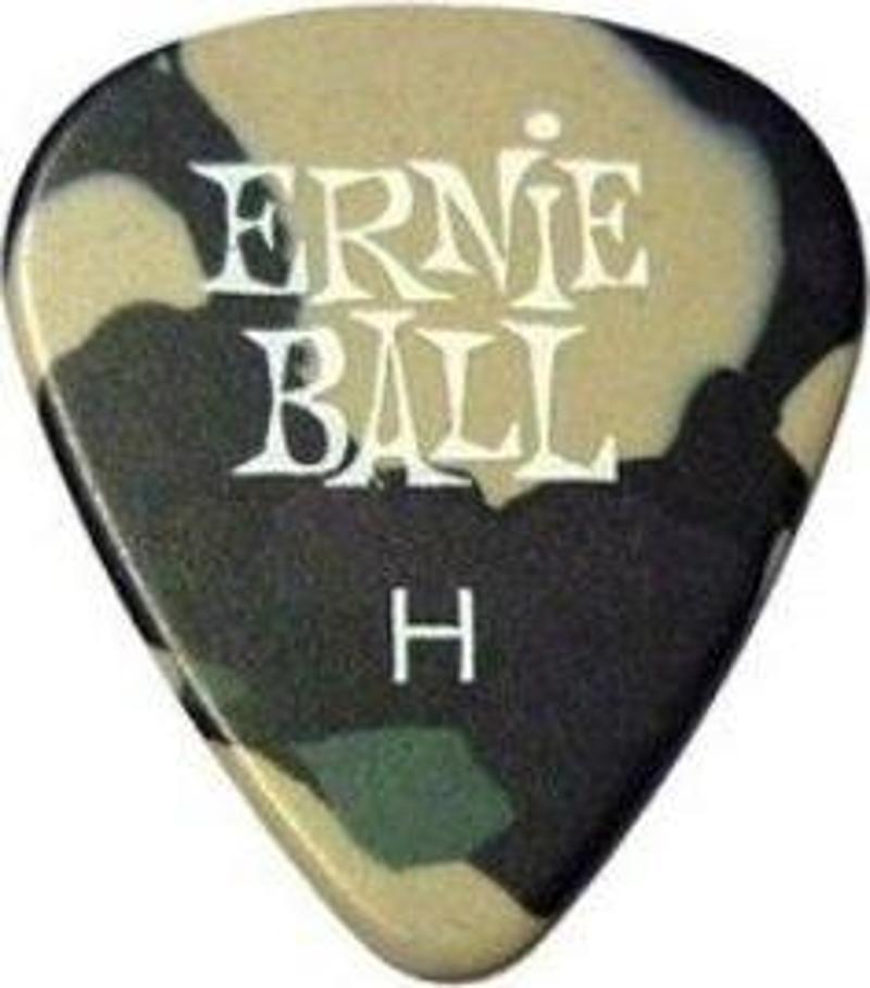 Ernie Ball P09223 Gitar Penası 1 Adet Heavy Pıcks 1 Camouflage Hv