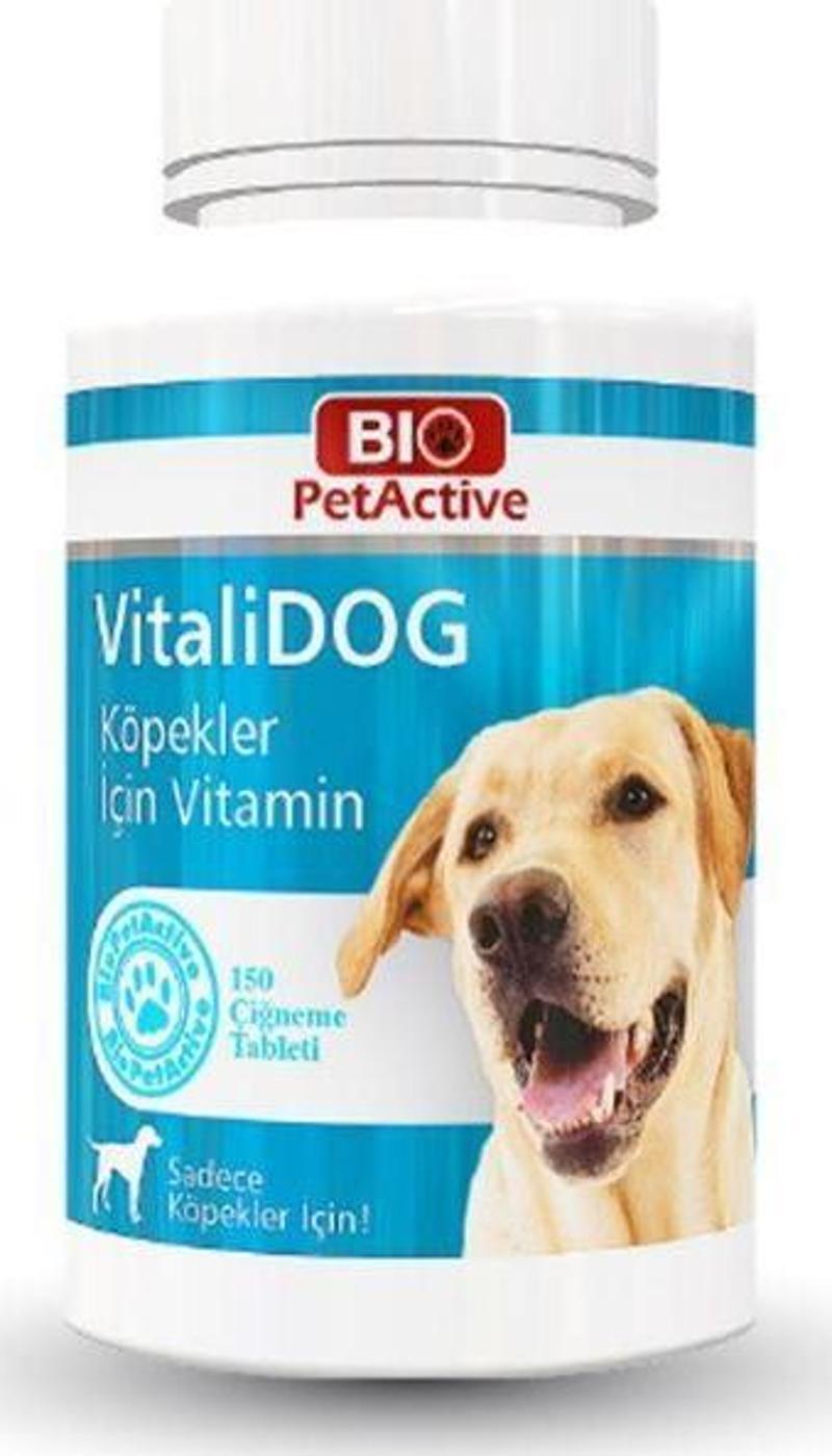 Vitalidog Köpekler Için Multivitamin Tablet 150 Adet