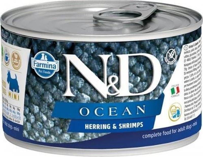 Ocean Ringa Balıklı Karidesli Köpek Konservesi 140 gr.