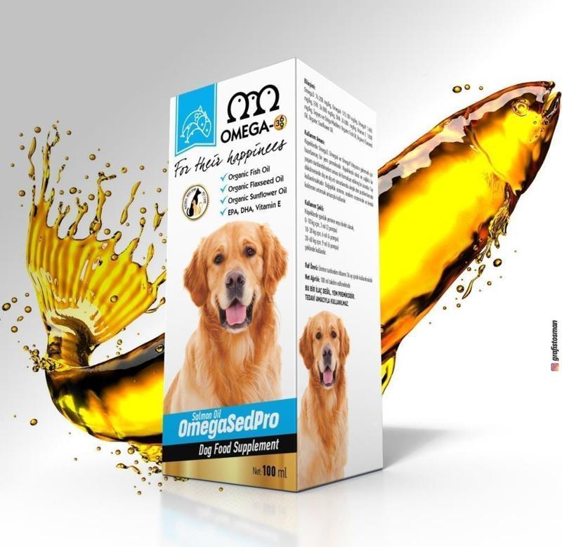 Sedpro Köpek Somon Balık Yağı 100 Ml (3-6-9 /vit E)