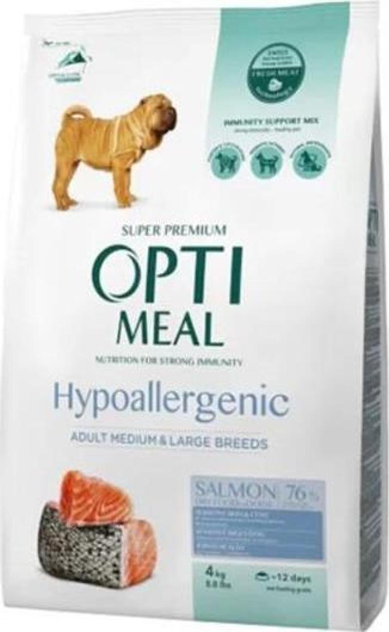 Hypo-Allergenic Somonlu Orta Ve Büyük Irk Yetişkin Köpek Maması 4 Kg