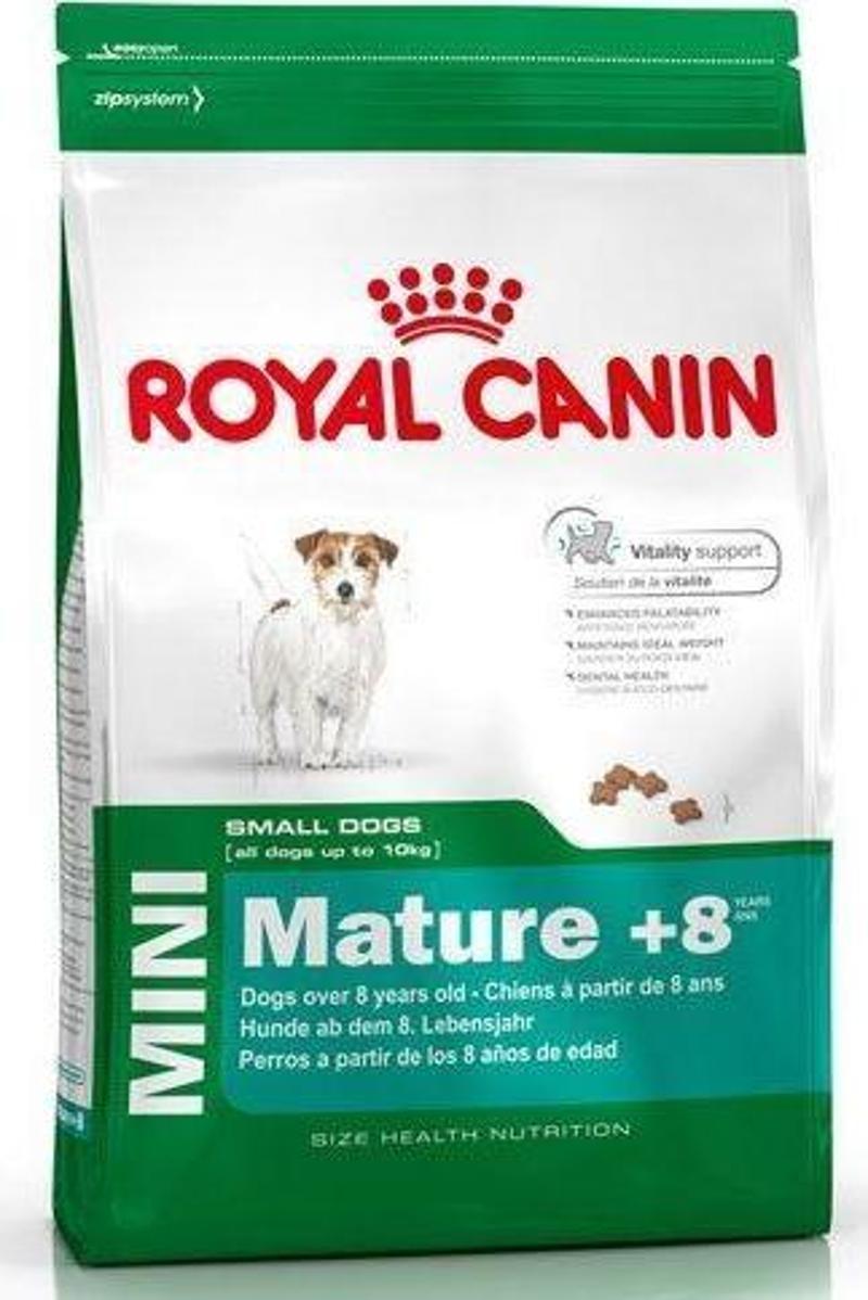 Mini Mature +8 Küçük Irk Yaşlı Köpek Maması 2 Kg