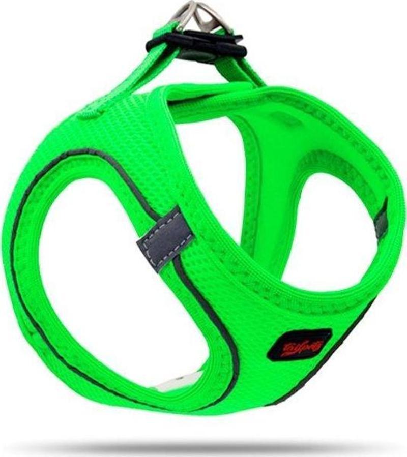 Air Mesh Harness Göğüs Tasması Neo Green Large