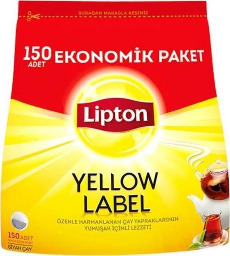 Yellow Label Demlik Poşet Çay 150'li 480 Gr