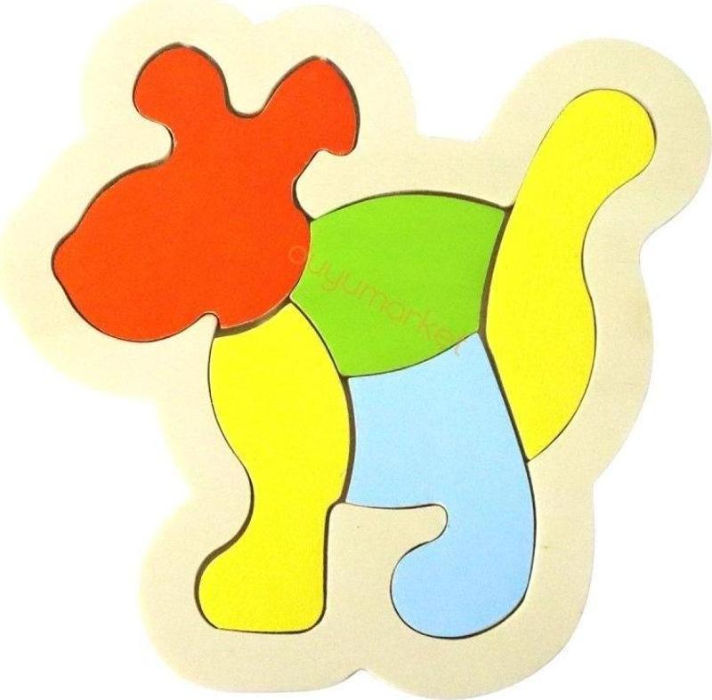 Ahşap Köpek Puzzle