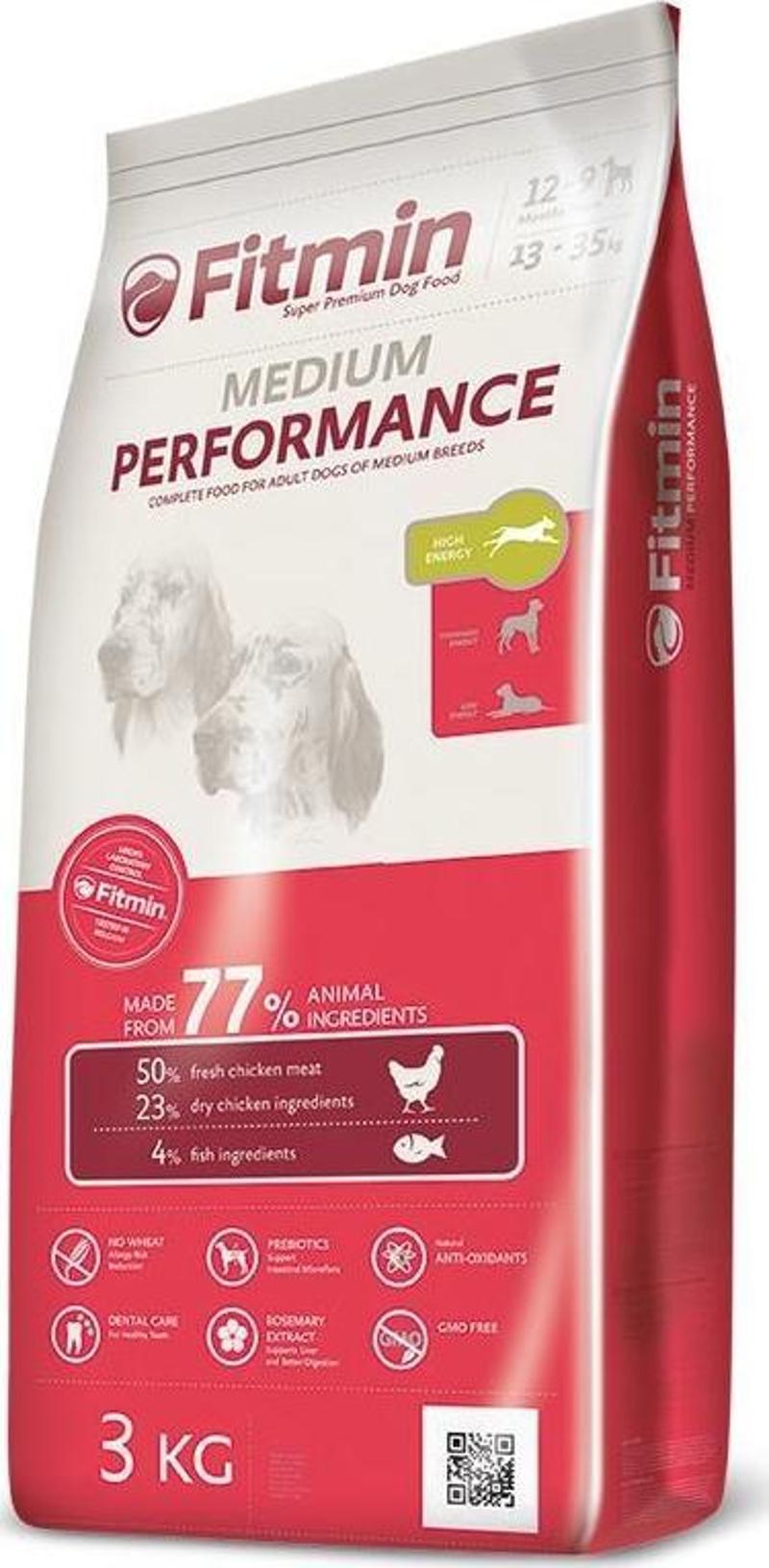 Medium Puppy %50 Taze Tavuk Etli Orta Irk Yavru Köpek Maması 3 Kg