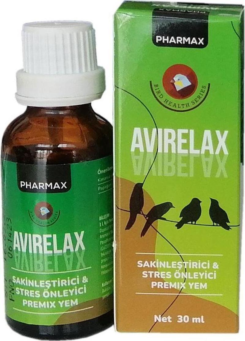 Avirelax Kuşlar İçin Sakinleştirici Stres Önleyici 30 ml