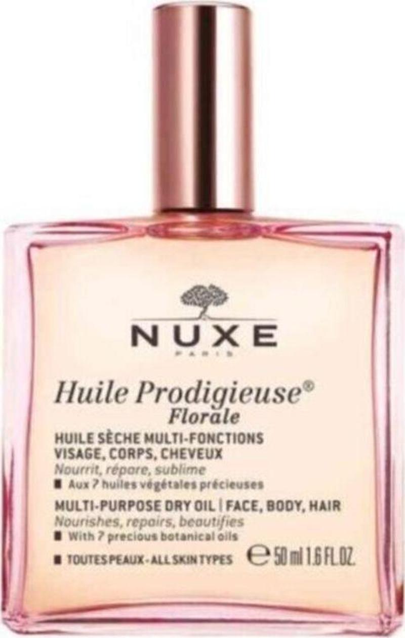 Huile Prodigieuse Florale Çok Amaçlı Kuru Yağ 50 Ml