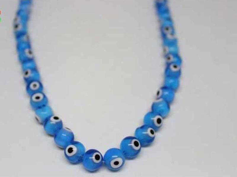 Cam Boncuk Dizi 10mm