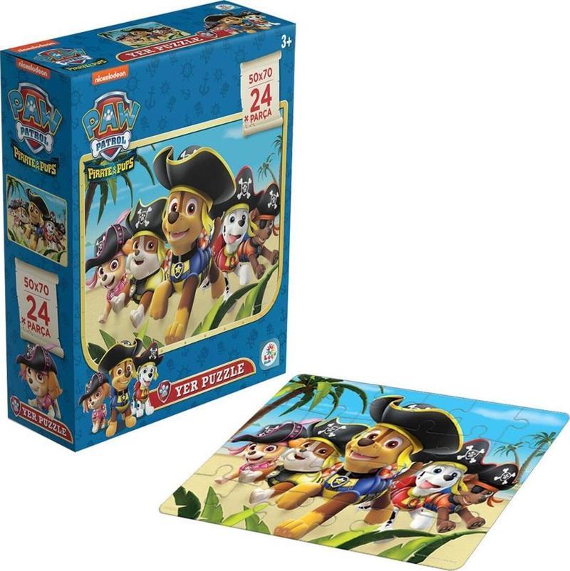 Laço Kids PW7934 Paw Patrol Pirate Pups Dev Yer Puzzle 24 Parça 50x70cm