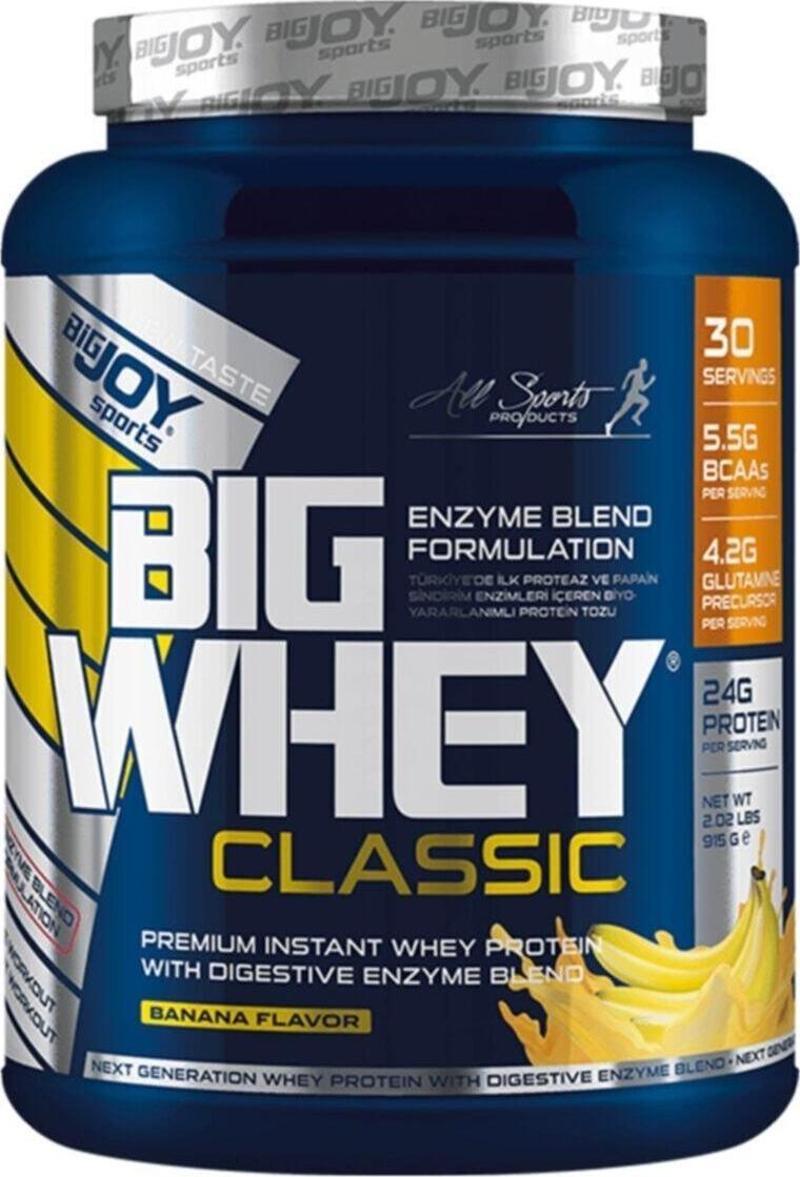 Bigjoy Bigwhey Whey Protein Tozu Classic Muz 915 Gr