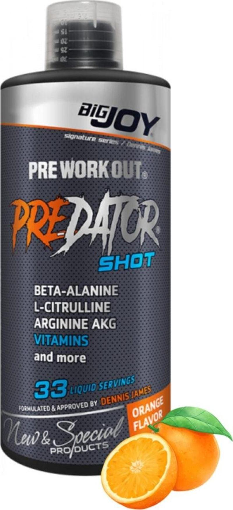 Predator Shot Portakal Aromalı 1000 ml