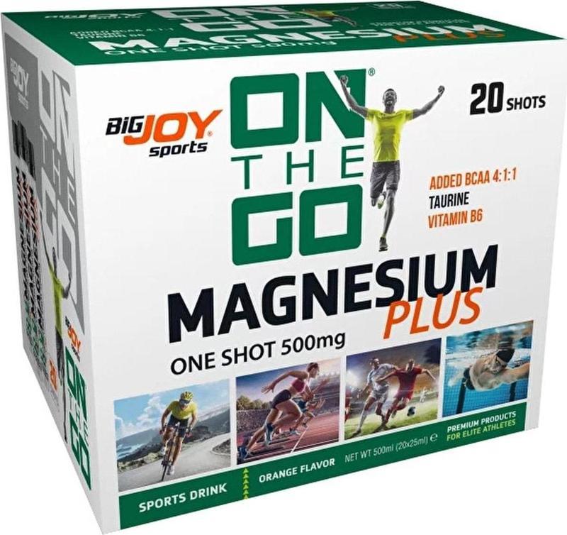 On The Go Magnesium Plus 25 Ml X 20 Ampul