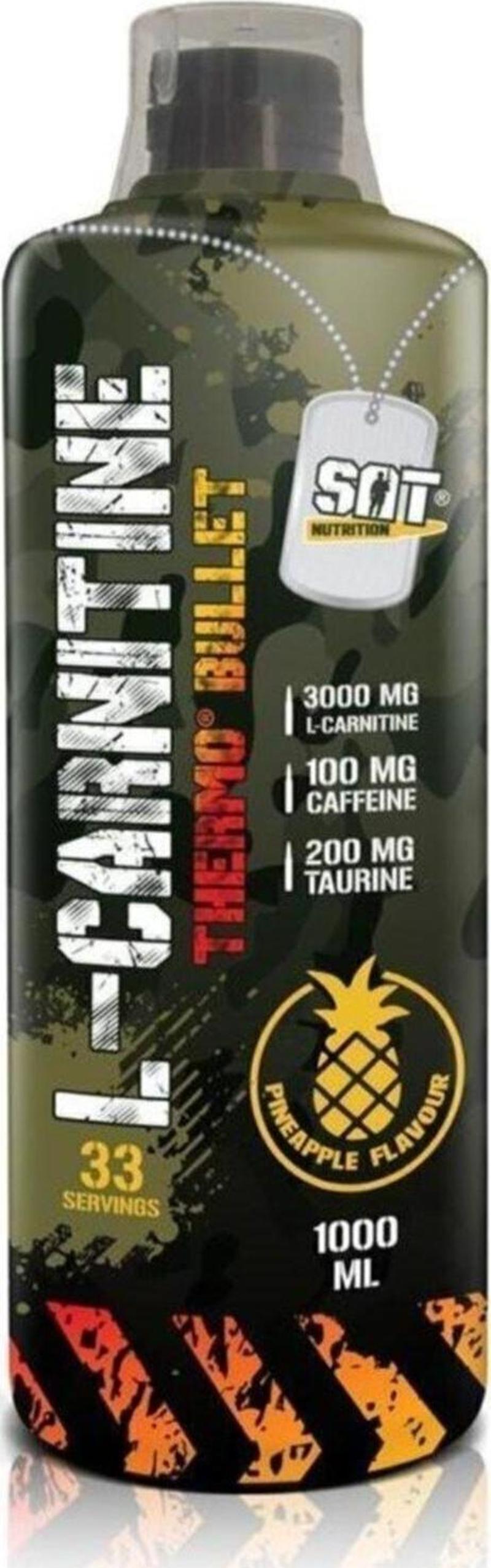 Sat Nutrition L-carnitine Thermo Bullet 33 Servis 1 Litre