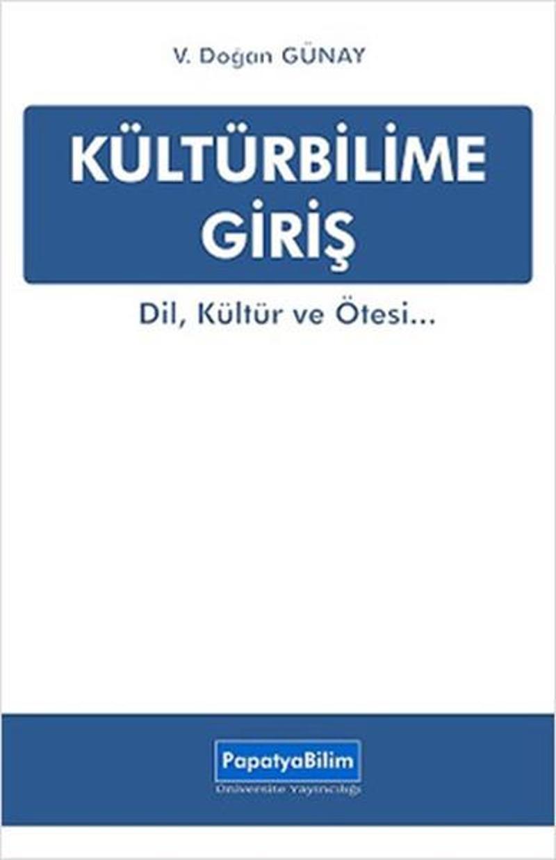 Kültürbilime Giriş