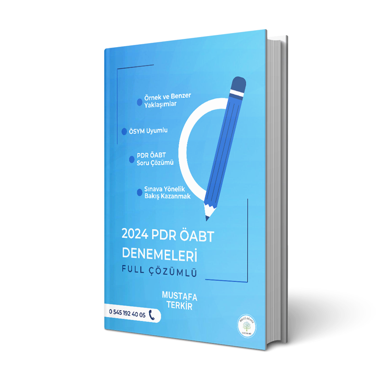 Bilgi Ağacı Yayınları 2024 PDR ÖABT Denemeleri Full Çözümlü