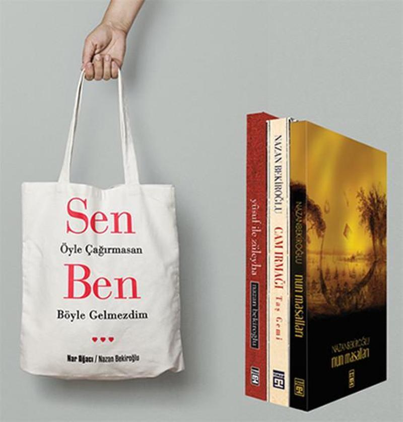 Nazan Bekiroğlu Öykü Seti 3 Kitap Takım - Çanta Hediyeli