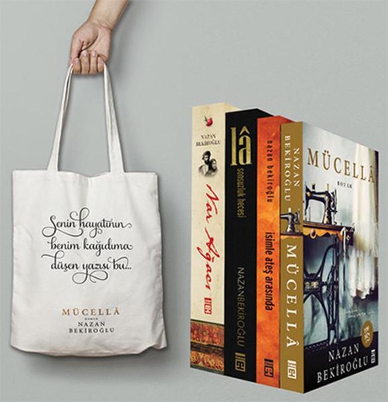 Nazan Bekiroğlu Roman Seti 4 Kitap Takım - Çanta Hediyeli