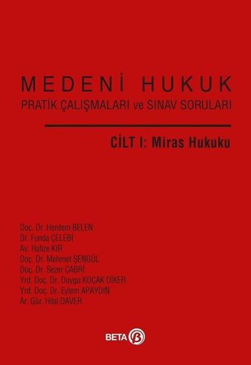 Medeni Hukuk Cilt 1-Miras Hukuku