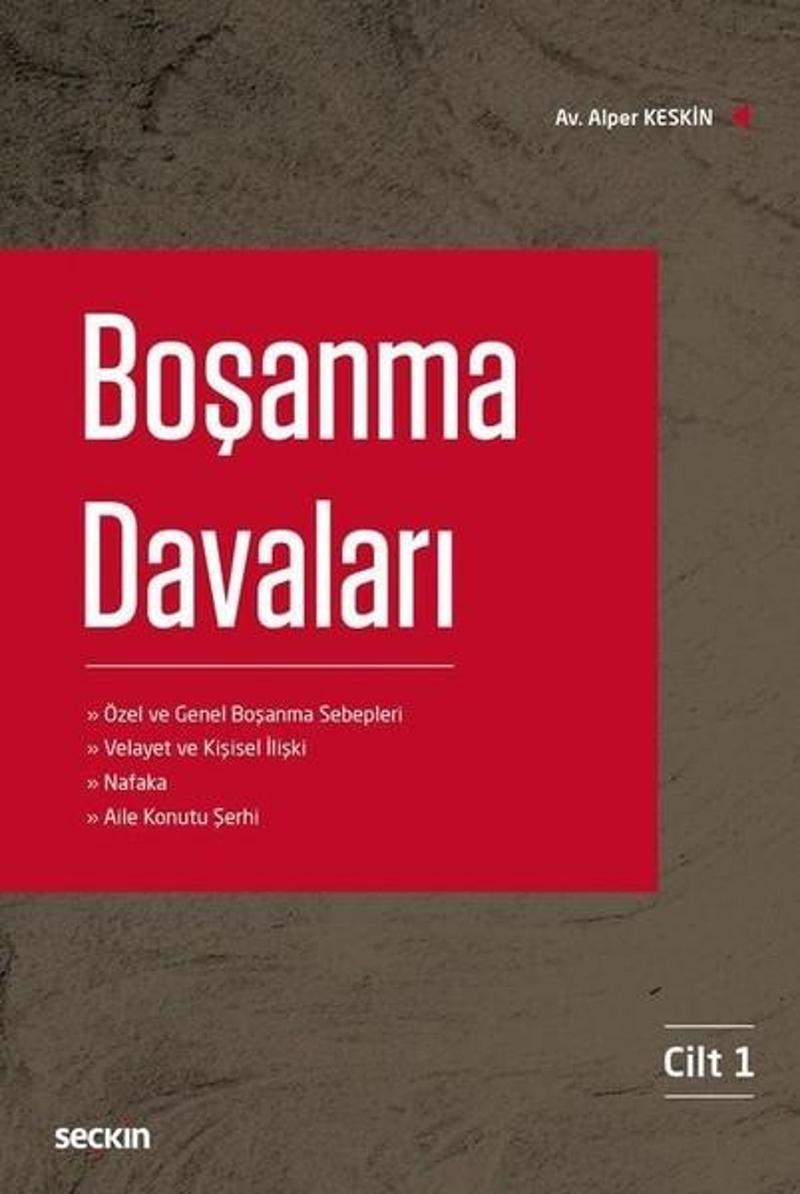 Boşanma Davaları Cilt 1