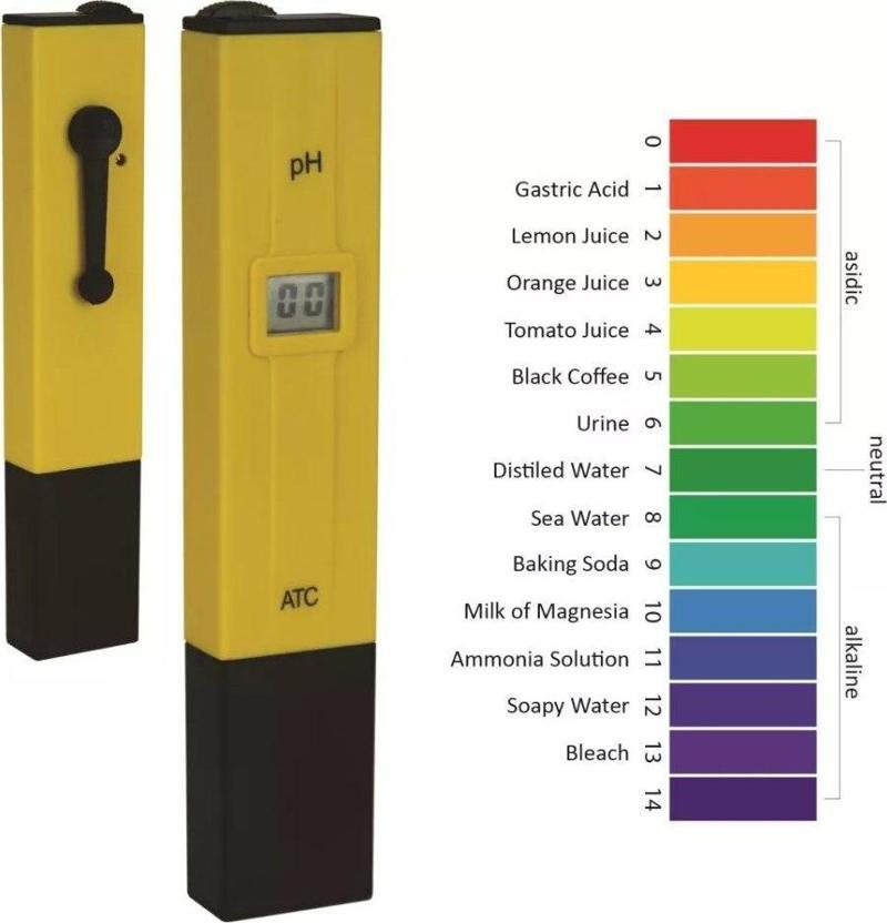 PH Metre PH Ölçer Su Sıvı Akvaryum Kalibrasyon Cihazı