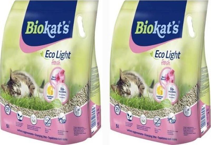 Eco Light Fresh Cherry Blossom Pelet Kedi Kumu2x5 lt