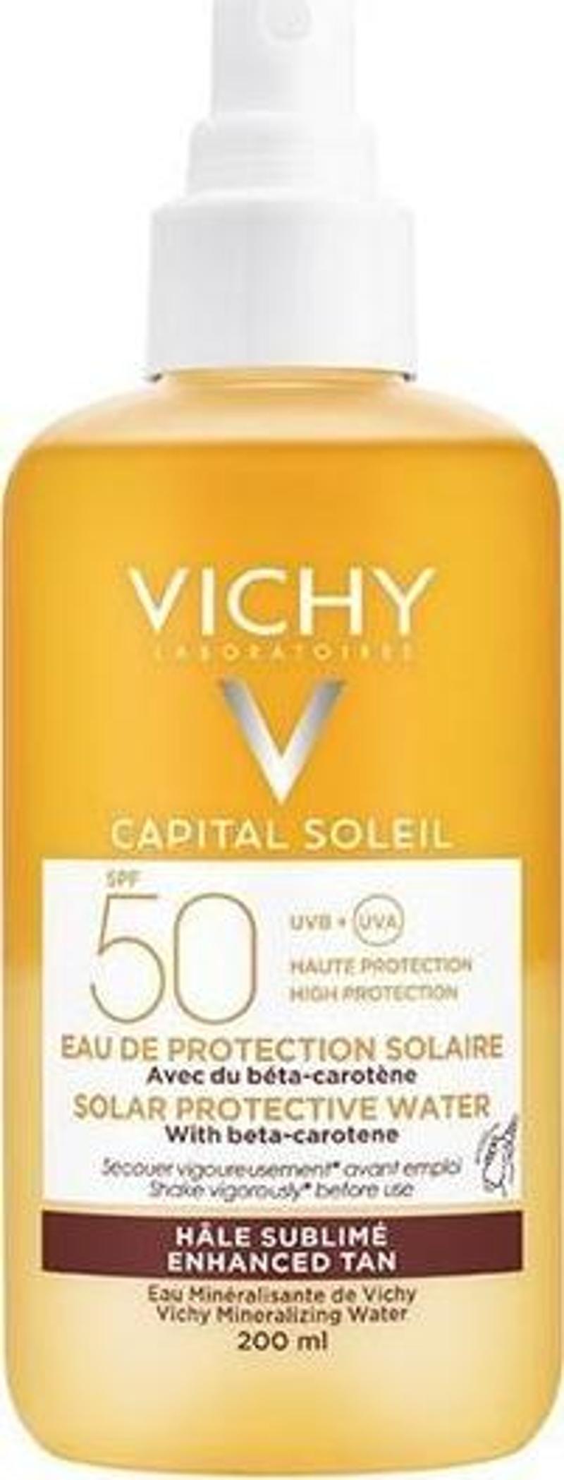 Capital Soleil SPF 50 Solar Protective Water Bronzlaştırıcı Güneş Koruyucu Sprey 200 ml