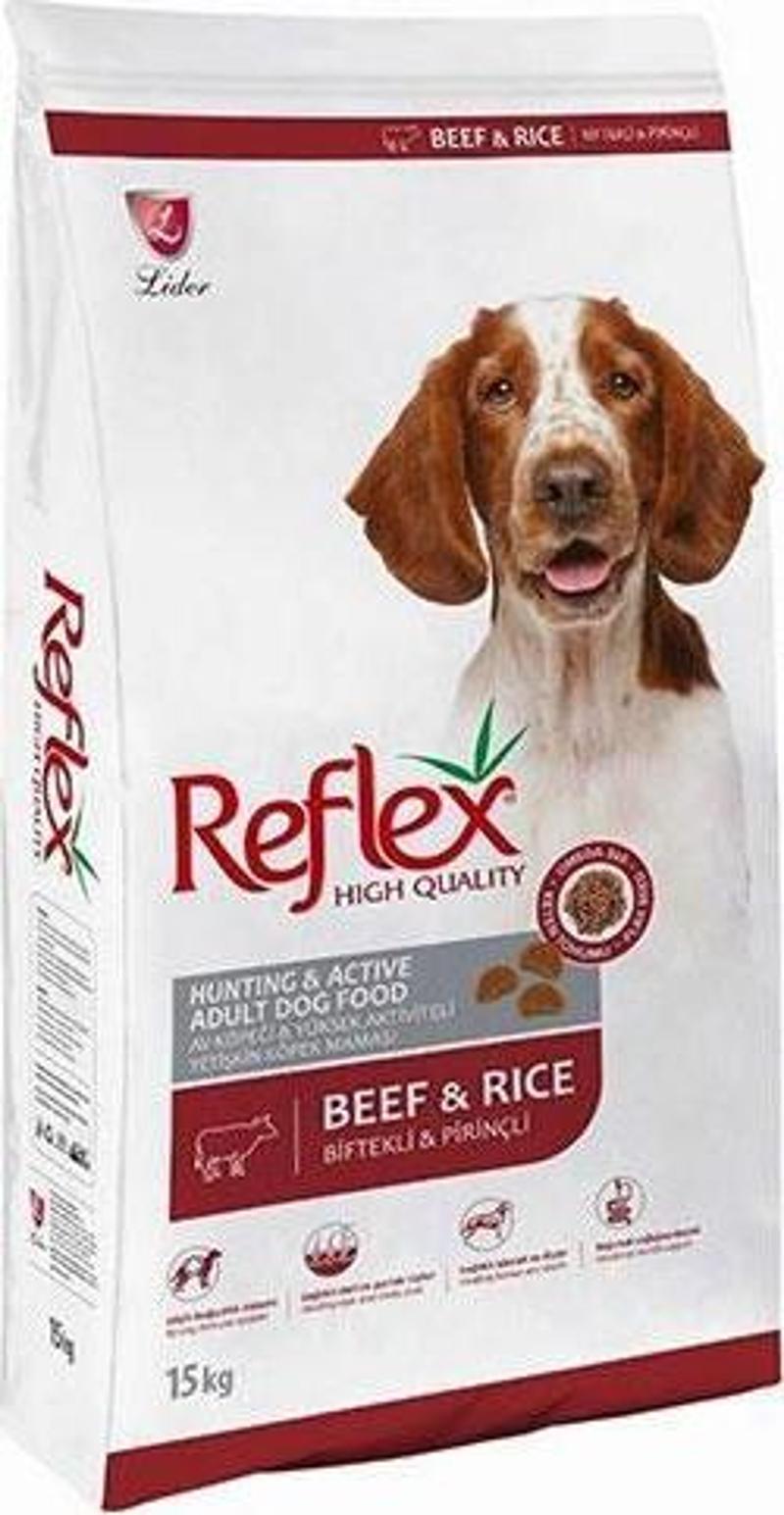 High Energy Biftekli ve Pirinçli Yetişkin Köpek Maması 15 Kg