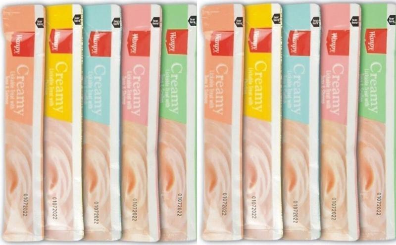 Creamy Cat Treat Karışık Krema Sıvı Kedi Ödül Maması 14 gr X 10 Adet