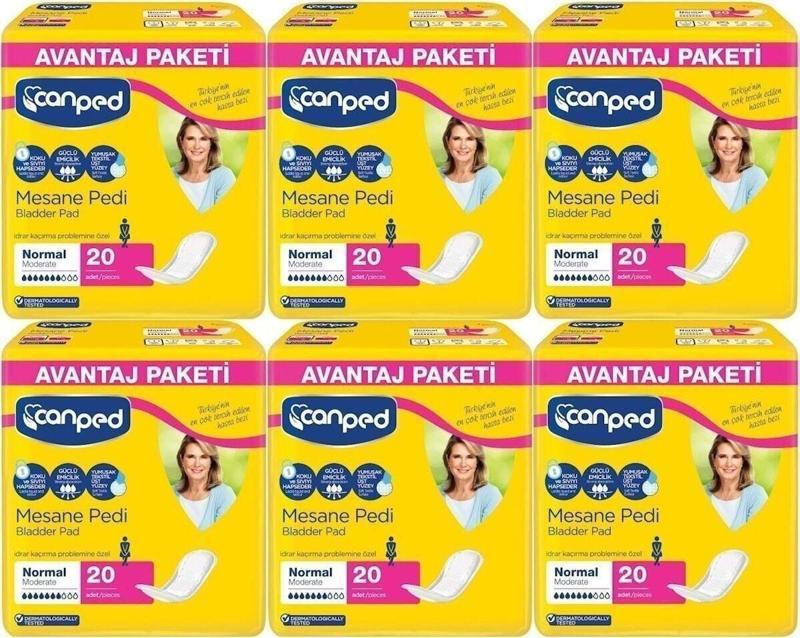 Avantaj Paket Klasik M-Orta Boy Normal Mesane Pedi 120 Adet