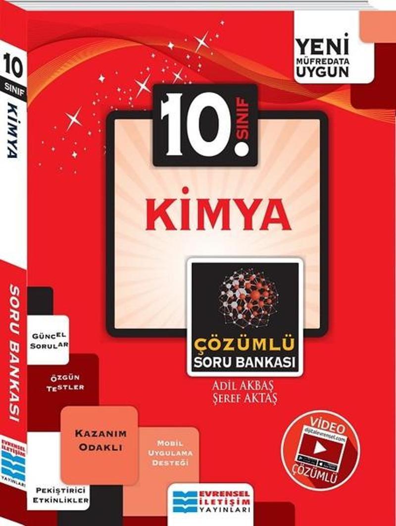 10.Sınıf Kimya Video Çözümlü Soru Bankası