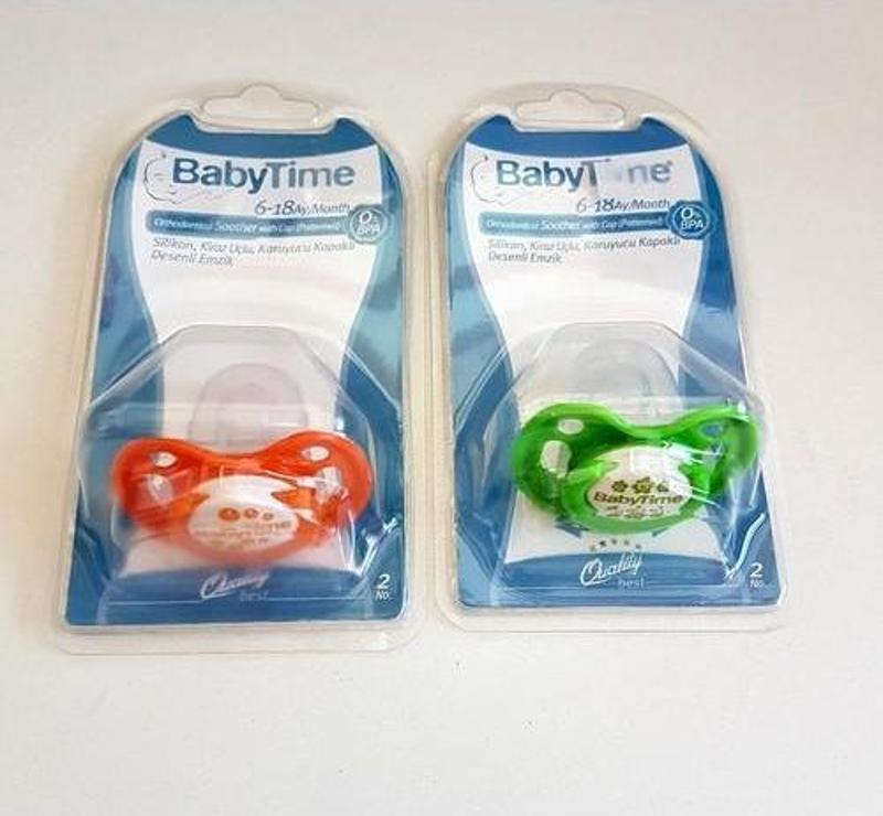 Baby Time Kiraz Uçlu Emzik
