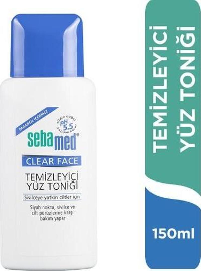 Clear Face Temizleyici Yüz Toniği 150 Ml