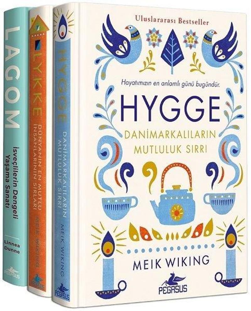 Hygge+Lykke+Lagom-3 Kitap Takım